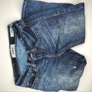 Dark mixed wash Daytrip 3/4 jeans